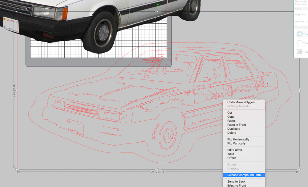 tracing-photos-silhouette-studio