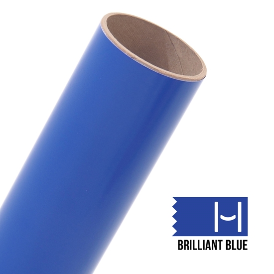 Picture of Oracal 651 Glossy Adhesive Vinyl Brilliant Blue - Small