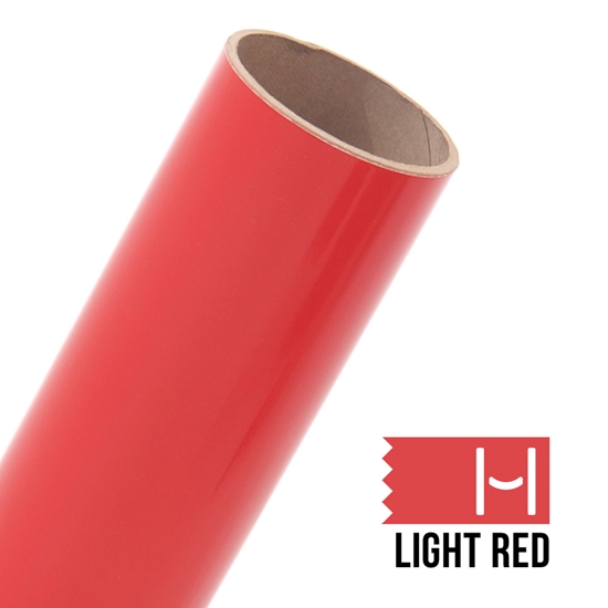 Picture of Oracal 651 Glossy Adhesive Vinyl Light Red - Small