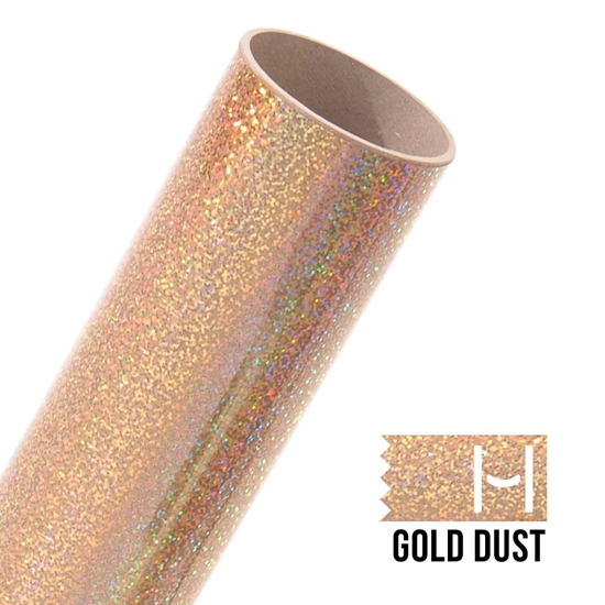 Picture of Happy Crafters Sparkle HTV - Gold Dust Sparkle
