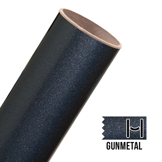 Picture of Glitter Adhesive Vinyl - Gunmetal