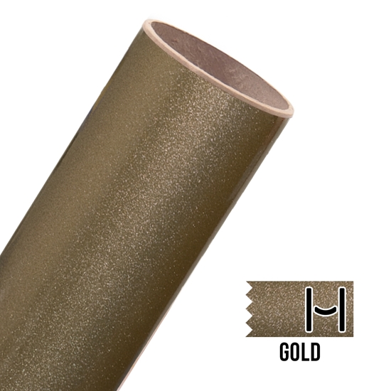 Picture of Glitter Adhesive Vinyl - Gold