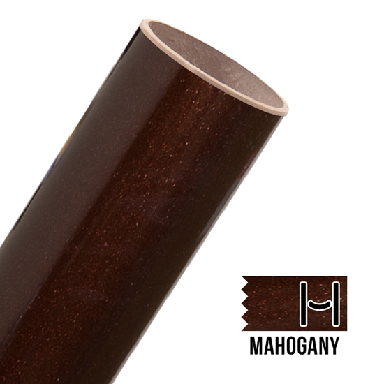 Picture of Glitter Adhesive Vinyl - Mahogany