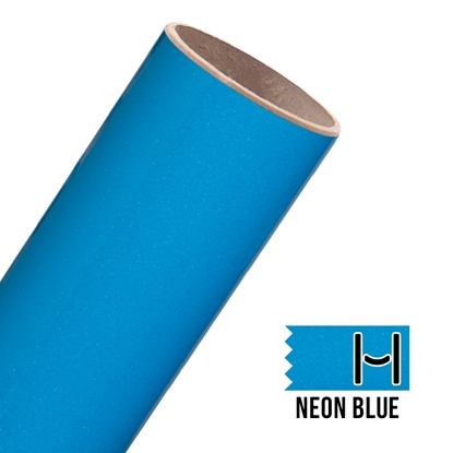 Picture of Glitter Adhesive Vinyl - Neon Blue
