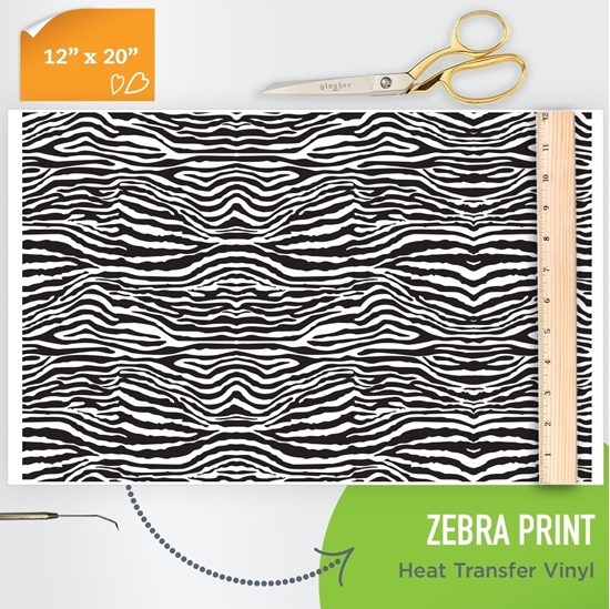 zebra animal print patterned htv