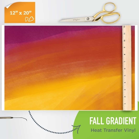 Picture of Happy Crafters Pattern HTV - Fall Gradient