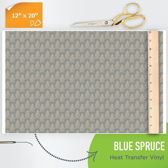 Picture of Happy Crafters Pattern HTV - Blue Spruce