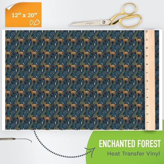 Picture of Happy Crafters Pattern HTV - Enchanted Forest