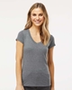 Picture of M&O 3542 Women's Blend V-Neck