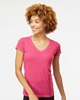 Picture of M&O 3542 Women's Blend V-Neck