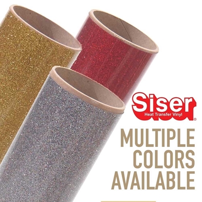 Picture of Siser® Glitter Heat Transfer Vinyl - 20" Rolls